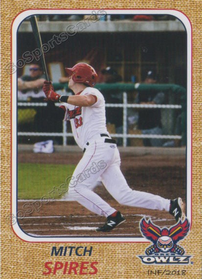 2018 Orem Owlz Mitch Spires