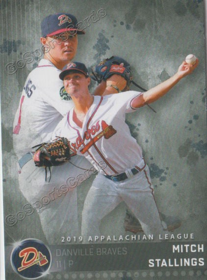 2019 Danville Braves Mitch Stallings