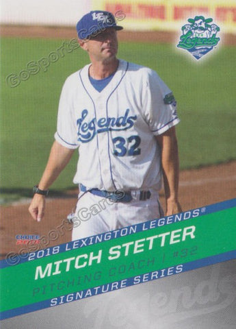 2018 Lexington Legends Mitch Stetter