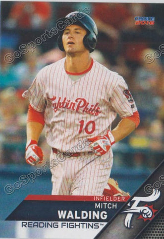 2016 Reading Fightin Phils Playoffs Mitch Walding