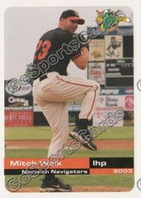2003 Norwich Navigators Mitch Walk
