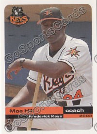 2003 Frederick Keys Moe Hill