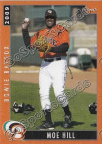 2009 Bowie Baysox Moe Hill