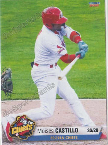 2021 Peoria Chiefs Moises Castillo