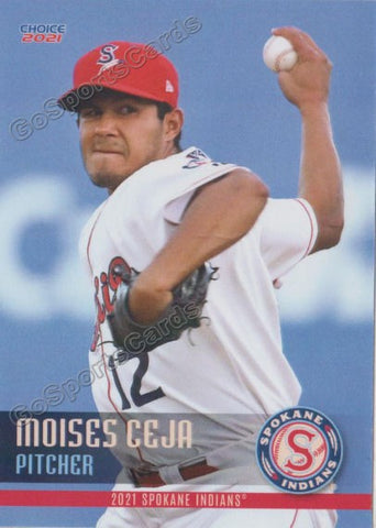 2021 Spokane Indians Moises Ceja