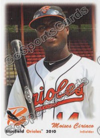 2010 Bluefield Orioles Moises Ciriaco
