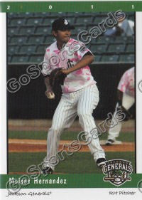 2011 Jackson Generals Moises Hernandez