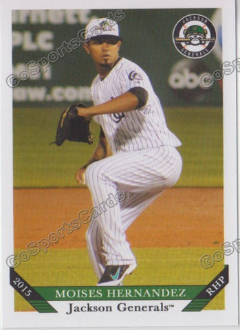 2015 Jackson Generals Moises Hernandez