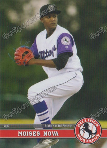 2017 Billings Mustangs Moises Nova