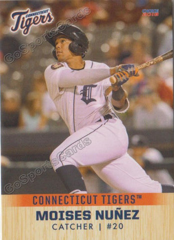 2018 Connecticut Tigers Moises Nunez