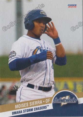 2015 Omaha Storm Chasers Moises Sierra