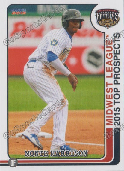 2015 MidWest League Top Prospect Monte Harrison