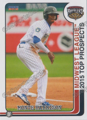 2015 MidWest League Top Prospect Monte Harrison