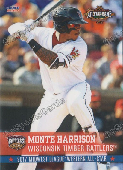 2017 Midwest League All Star W Monte Harrison