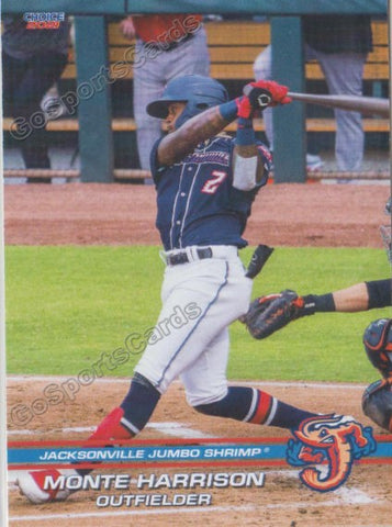 2021 Jacksonville Jumbo Shrimp Monte Harrison