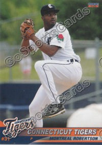2012 Connecticut Tigers Montreal Robertson