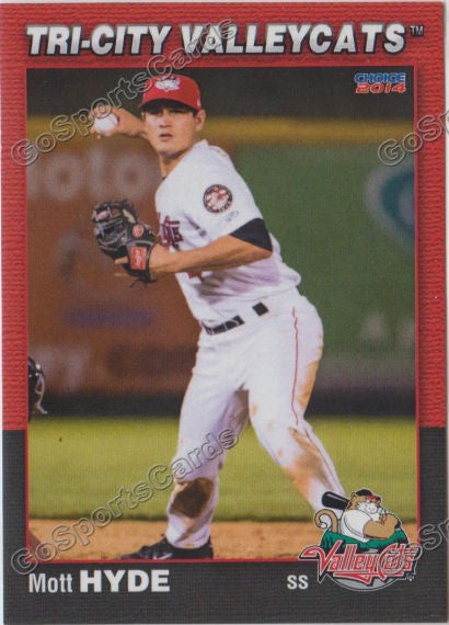 2014 Tri City ValleyCats Mott Hyde