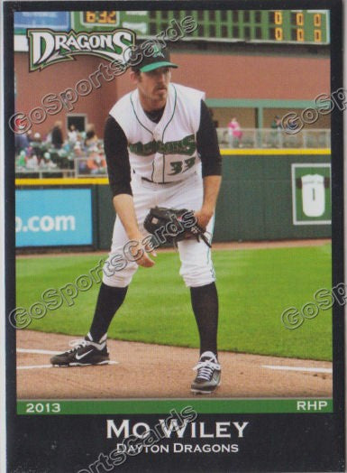 2013 Dayton Dragons Mo Wiley