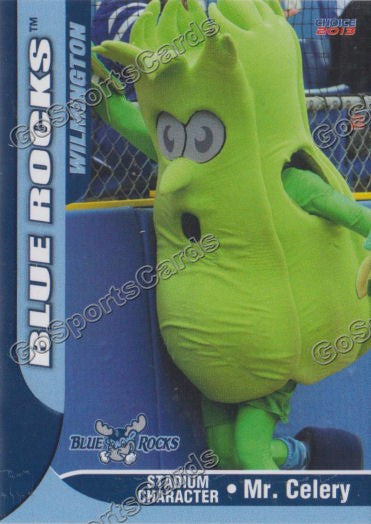 2013 Wilmington Blue Rocks Mr Celery