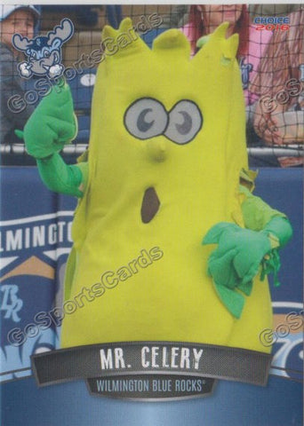 2016 Wilmington Blue Rocks Mr Celery Mascot