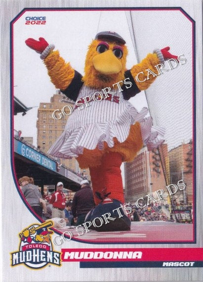 2022 Toledo Mud Hens Muddonna Mascot