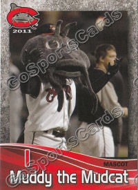 2011 Carolina MudCats Muddy the Mascot 1
