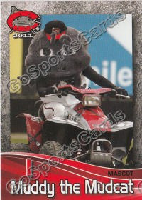 2011 Carolina MudCats Muddy the Mascot 2