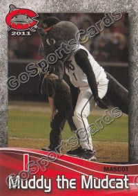 2011 Carolina MudCats Muddy the Mascot 3