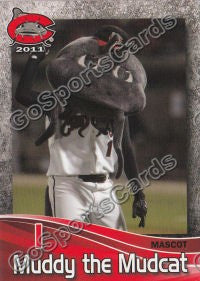 2011 Carolina MudCats Muddy the Mascot 4