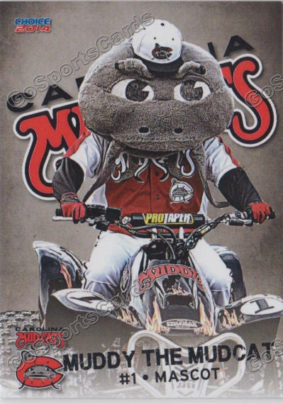 2014 Carolina Mudcats Muddy The Mudcat