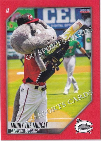 2022 Carolina Mudcats Muddy The Mudcat Mascot