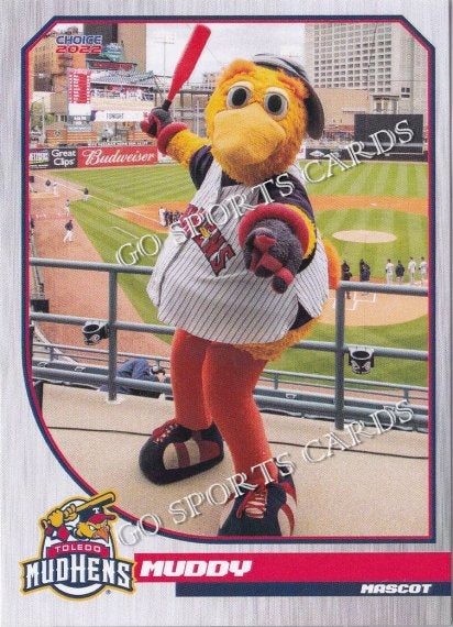 2022 Toledo Mud Hens Muddy Mascot