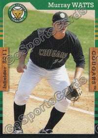 2011 Kane County Cougars Murray Watts