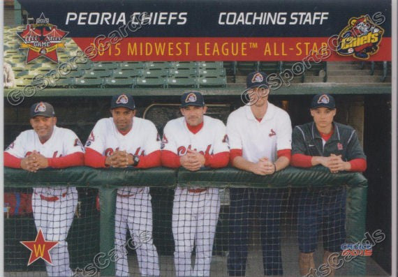 2015 Midwest League All Star W Jobel Jimenez Dernier Orozco Brian Pruitt