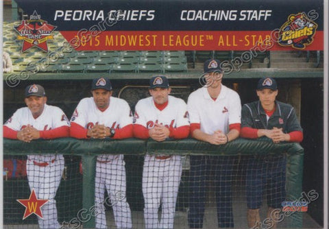 2015 Midwest League All Star W Jobel Jimenez Dernier Orozco Brian Pruitt