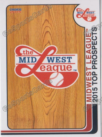2015 MidWest League Top Prospect Header Checklist