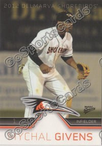 2012 Delmarva Shorebirds Mychal Givens