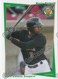 2010 Kane County Cougars Myrio Richard