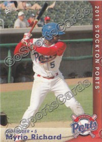 2011 Stockton Ports Myrio Richard