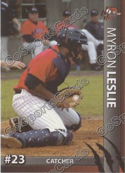 2011 New Jersey Jackals Myron Leslie