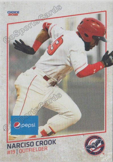 2021 Louisville Bats Narciso Crook