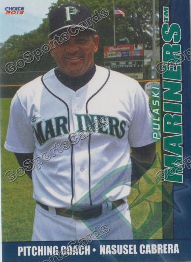 2013 Pulaski Mariners Nasusel Cabrera