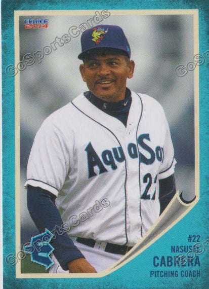 2014 Everett AquaSox Nasusel Cabrera