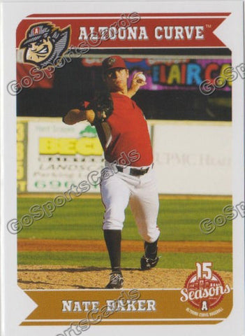 2013 Altoona Curve Nathan Nate Baker