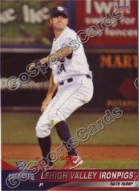2010 Lehigh Valley IronPigs Nate Bump