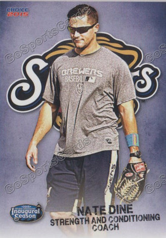 2015 Biloxi Shuckers Nate Dine