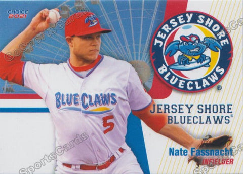 2021 Jersey Shore Blueclaws Nate Fassnacht