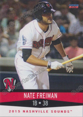 2015 Nashville Sounds Nate Freiman