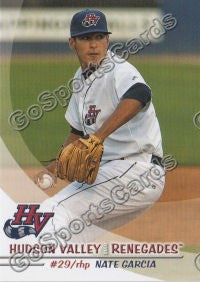 2010 Hudson Valley Renegades Nate Garcia