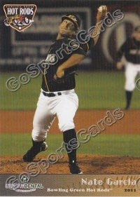 2011 Bowling Green Hot Rods Nate Garcia